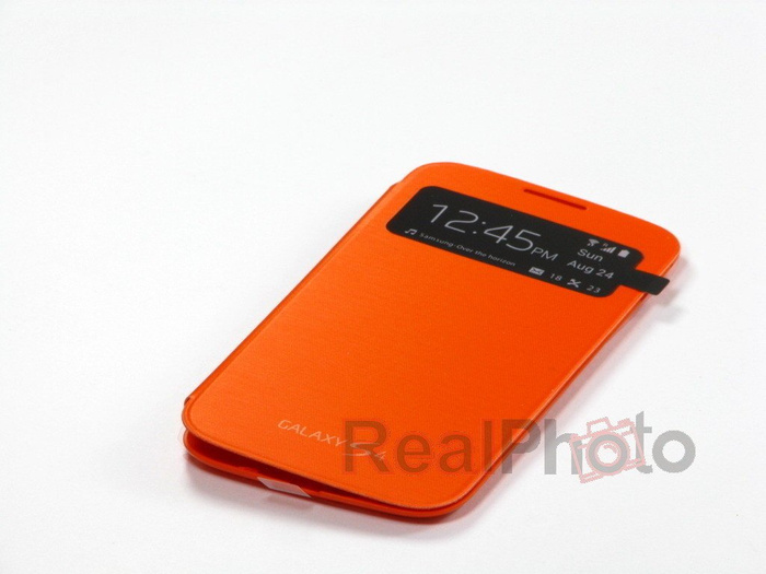 Pouzdro Pouzdro SAMSUNG Galaxy S4 SIV I9500 I9505 Kryt Flip S-VIEW 4 barvy