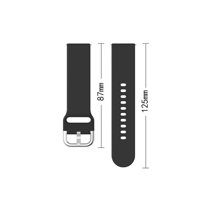 Silikonarmband TYS Smart Watch Band universal 22mm türkis