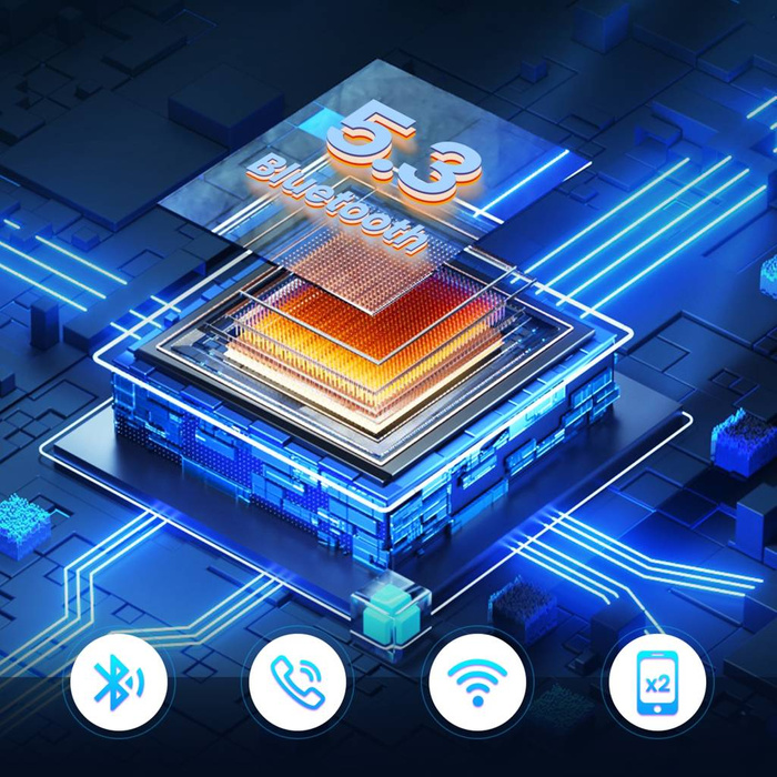 Trasmettitore Bluetooth 5.3 per auto Joyroom e kit vivavoce per porta mini jack AUX da 3,5 mm (JR-CB1)