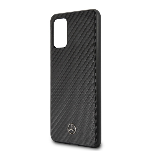  Mercedes Funda negra dinámica para Samsung Galaxy S20 Plus