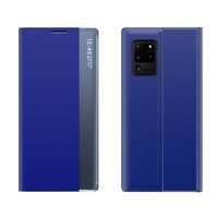 New Sleep Case Booktype Case Smart Schutzhülle mit Ständerfunktion Hülle für Samsung Galaxy A72 4G blau