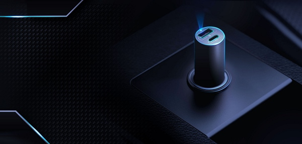3mk HyperCar Charger 100W Power Delivery ladergerät Autoladegerät 1xUSB-A + 1xUSB-C
