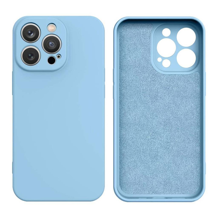 Funda de silicona para Samsung Galaxy A54 5G funda de silicona azul claro