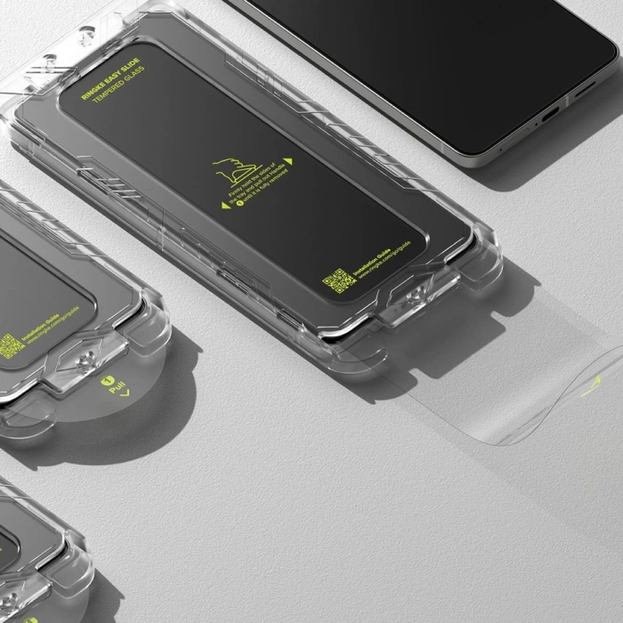 SZKŁO HARTOWANE RINGKE EASY SLIDE 2-PACK GALAXY S25 EDGE CLEAR