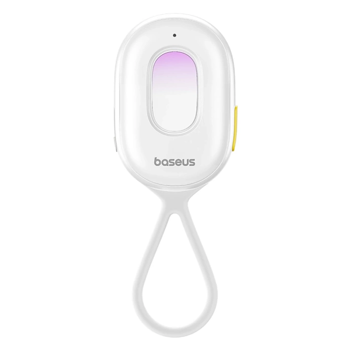 Baseus Heyo Series II Versteckter Kameradetektor mit Alarm und Mini-Taschenlampe + Baseus Simple USB-A - USB-C Kabel - Weiß