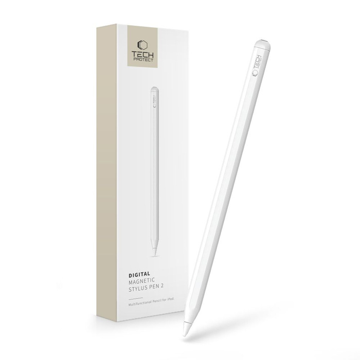 TECH-PROTECT DIGITAL STYLUS PEN "2" stylus IPad WHITE