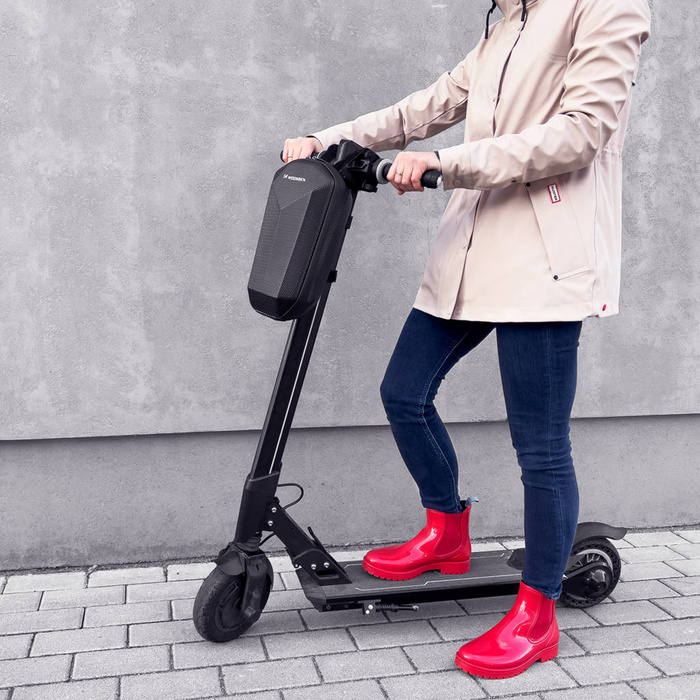 Wozinsky Sac de guidon de trottinette étanche 4L Noir (WSB2BK)