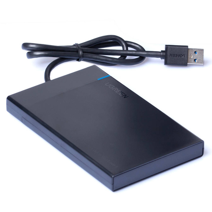 Ugreen bay for HDD SSD disk enclosure SATA 2.5 &#39;&#39; USB 3.0 black (30847)