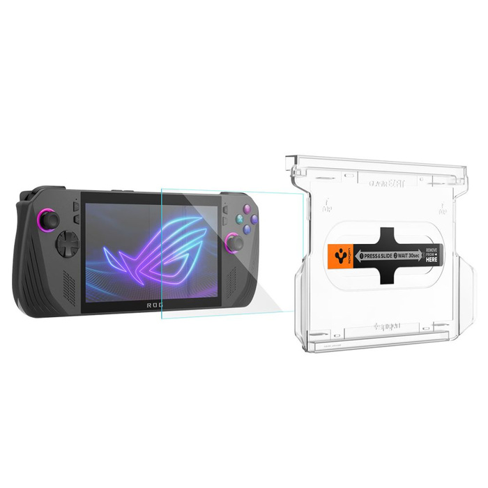 SPIGEN PANZERGLAS ASUS ROG ALLY X GLAS.TR "EZ FIT" 2ER-PACK KLAR