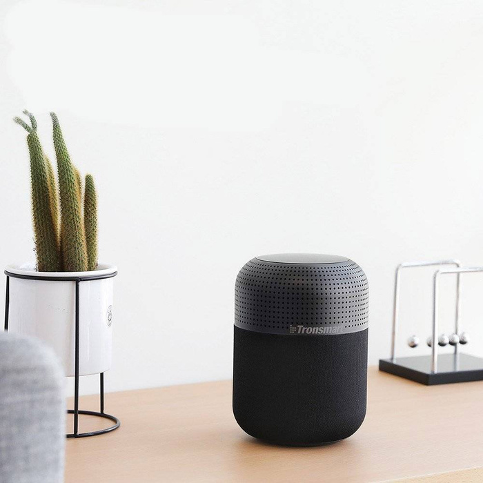 Tronsmart Element T6 Max 60W hordozható Bluetooth 5.0 vezeték nélküli hangszóró fekete (365144)