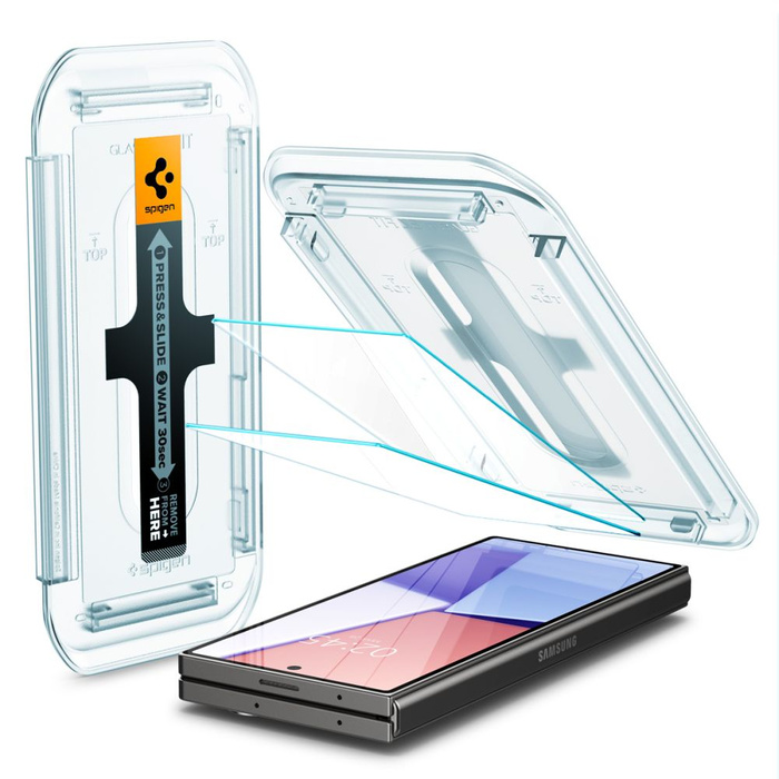 Vetro temperato Spigen GLAS.TR "EZ FIT" Z Fold cONFEZIONE DA 2 GALAXY 6 TRASPARENTE