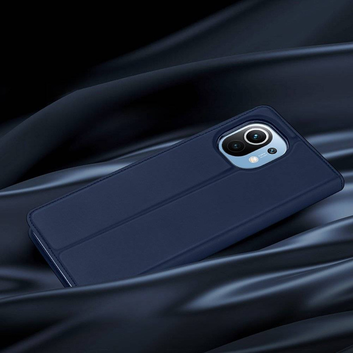 DUX DUCIS Skin Pro Holster Cover Flip Cover für Xiaomi Mi 11 blau