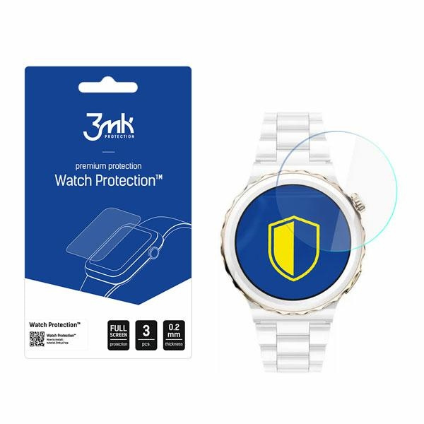 3mk FlexibleGlass Huawei GT 3 Pro Elegant 43mm Uhr Glas Hybrid