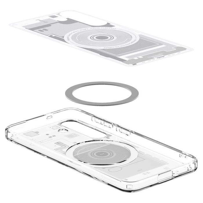 Coque Spigen Ultra Hybrid Mag MagSafe GALAXY S25 ZERO ONE WHITE
