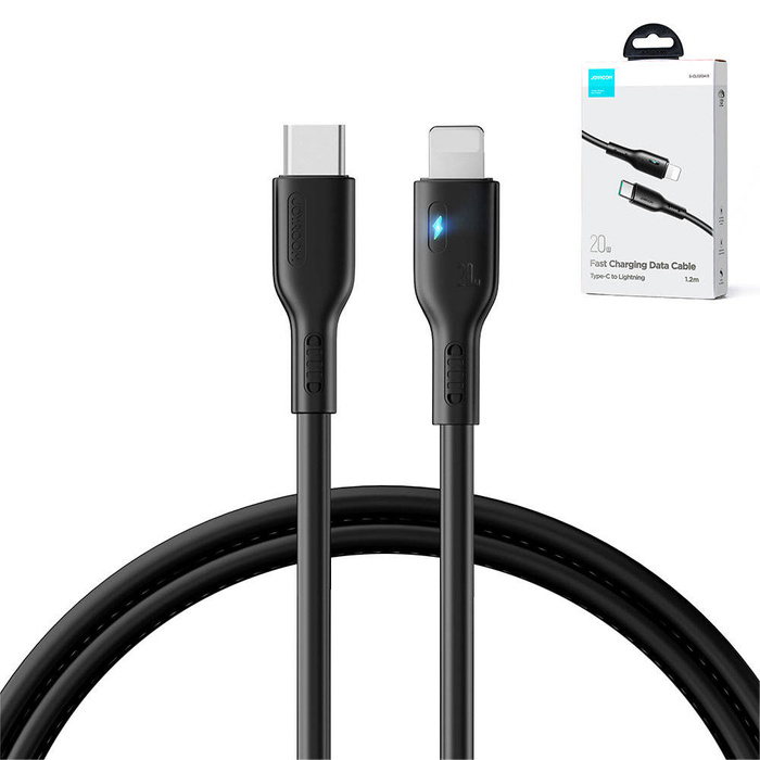 Cable USB C - Lightning 20W 1.2m Joyroom S-CL020A13 - Negro