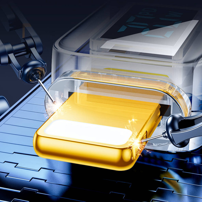 Joyroom USB C - Cavo Lightning 20W con display della potenza di ricarica 1,2 m nero (S-CL020A4)