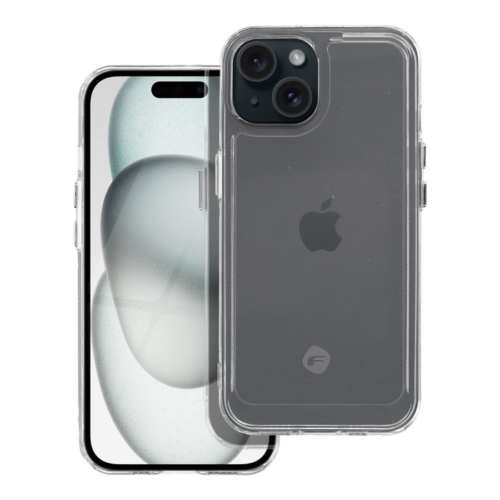 FORCELL F-PROTECT Clear Case futerał do IPHONE 15 transparentny