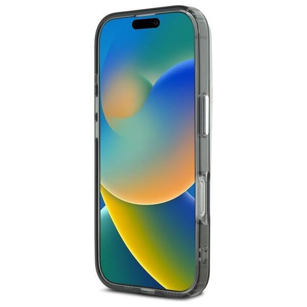 Etui Karl Lagerfeld iPhone 16 Pro 6.3" czarny/black IML Monogram Karl&Choupette Head MagSafe