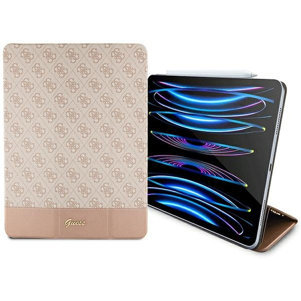 Guess GUFCP12PS4SGP iPad Pro 12.9" rosa/rosa 4G Stripe Allover