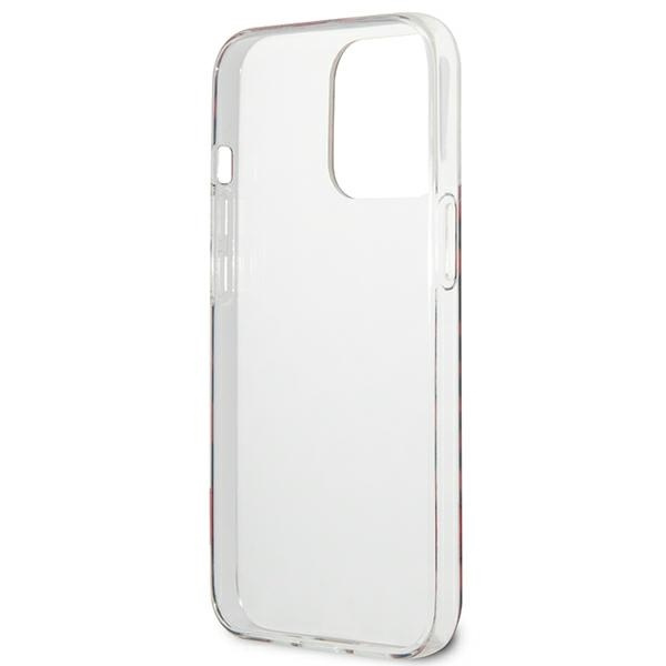 Case GUESS Apple iPhone 13 13 Pro Leopard Red Hardcase