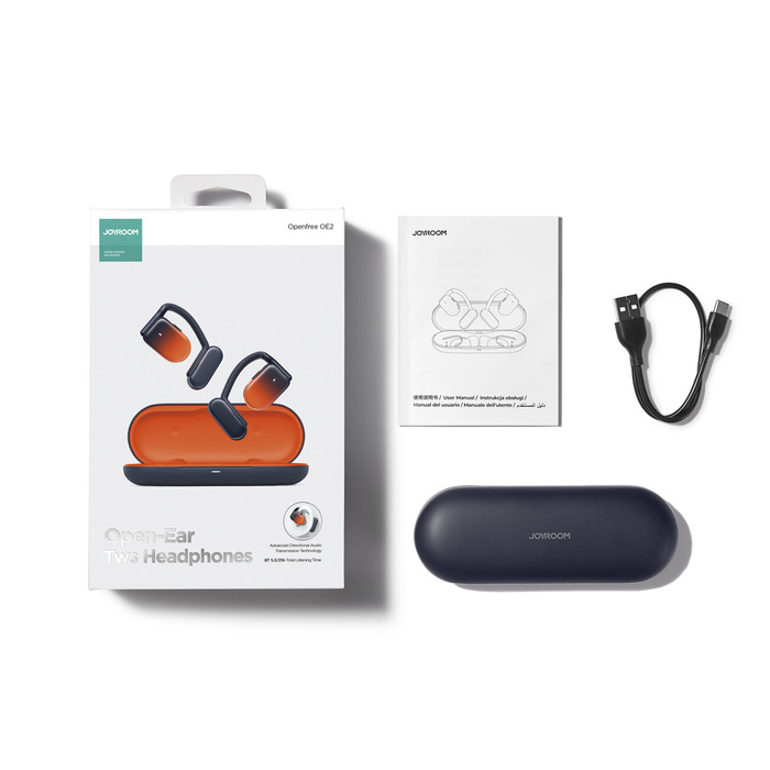 Cuffie wireless Joyroom Openfree JR-OE2 TWS - arancioni