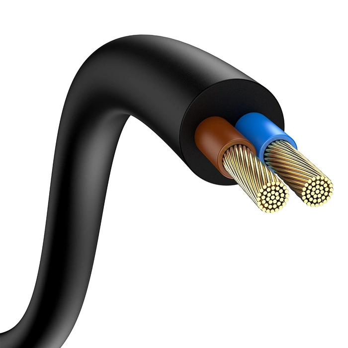 Baseus GaN3 Pro rychlá nabíječka GaN 2 x USB Type C / 2 x USB 65W PD, QC4.0 +, AFC + USB Type C - USB Type C kabel 1m černý (CCGP040101)