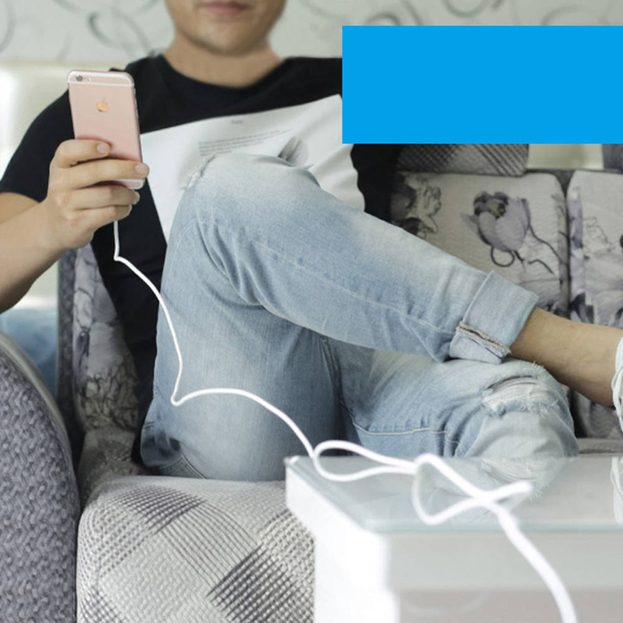 Certifikovaný kabel Choetech kabel USB-A - Lightning MFI 1,8 m bílý (IP0027)