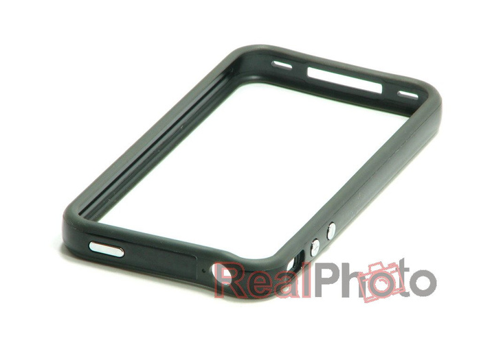 Kryt nárazníku Pouzdro iPhone 4 Black Orbyx Pouzdro