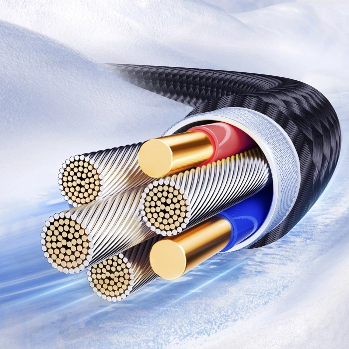 Joyroom S-A42 Crystal-Clear Series 30W USB-C – Lightning Kabel 1,2 m – Schwarz