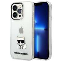 Hülle KARL LAGERFELD Apple iPhone 14 Pro Max Choupette Body Klar Hartcase