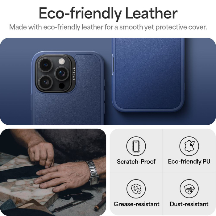 Hülle Spigen Mag MagSafe IPhone CYRILL KAJUK 16 PRO MAX NAVY