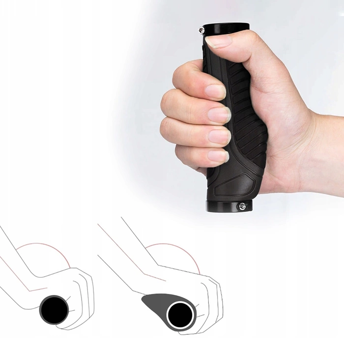 Gripy na kolo Rockbros BT1802BK - černé