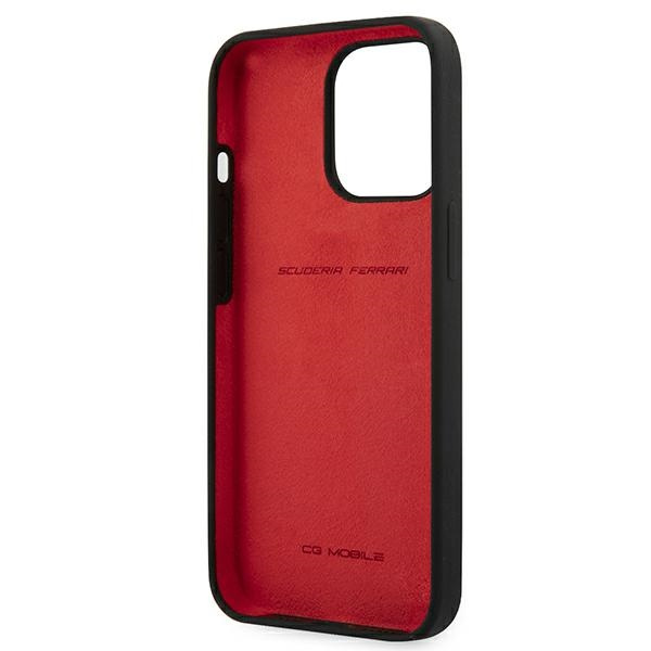 Ferrari FESSIHCP13XBK iPhone 13 Pro Max 6.7" schwarz/schwarz hartcase Silikon