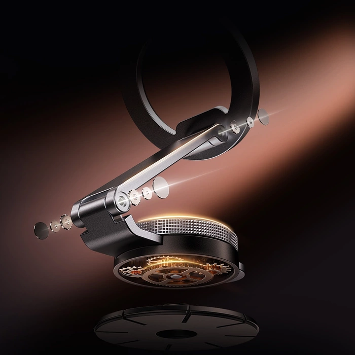 Joyroom Magnetischer Autotelefonhalter am Armaturenbrett, Schwarz (JR-ZS373)