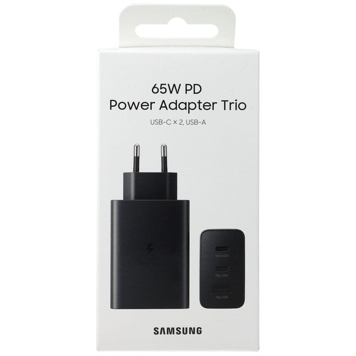 Original SAMSUNG EP-TA800 Super Fast Charging Noir