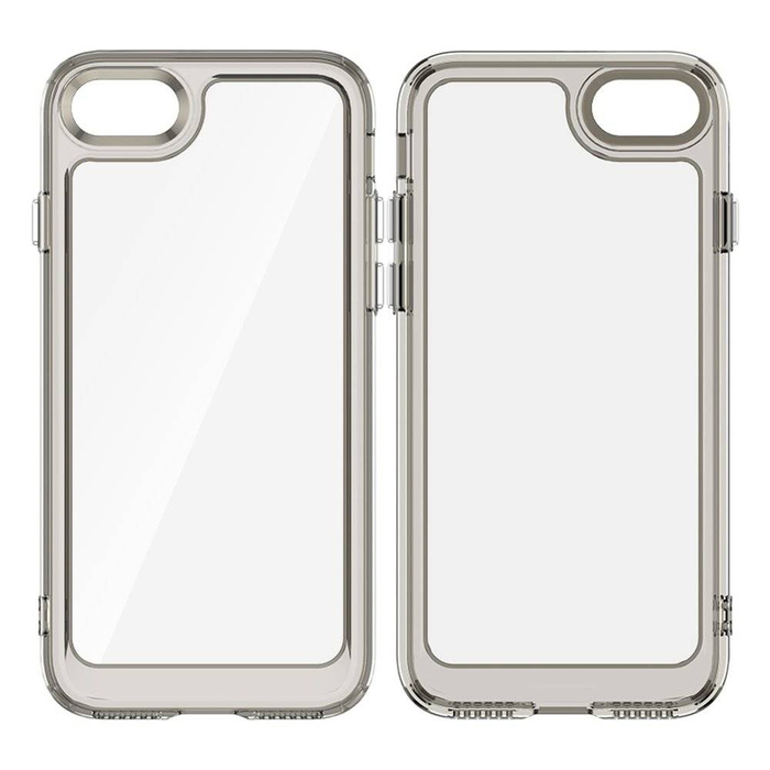 Custodia Outer Space Custodia per iPhone SE 2022 / SE 2020 / iPhone 8 / iPhone 7 Cover rigida con cornice in gel Rosso