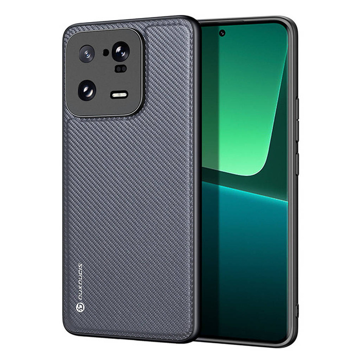 Obal Dux Ducis Fino obal pro Xiaomi 13 Pro pouzdro se silikonovým rámem šedé Case