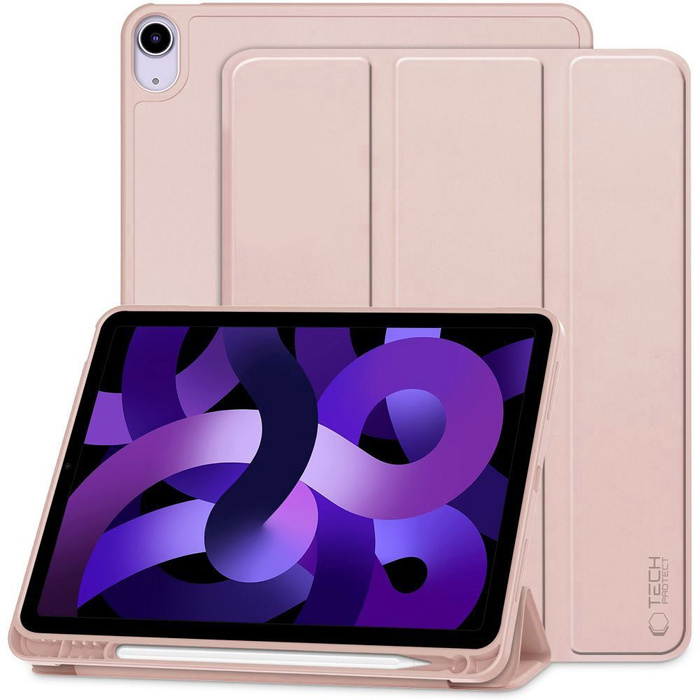 Case TECH-PROTECT Apple iPad Air 4 2020 SmartCase Pen Pink Case