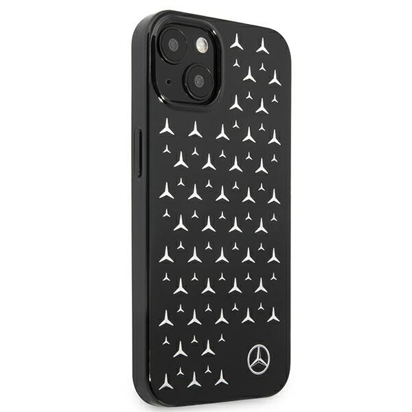  MERCEDES   13 Mini Silver Stars Pattern Black Hardcase