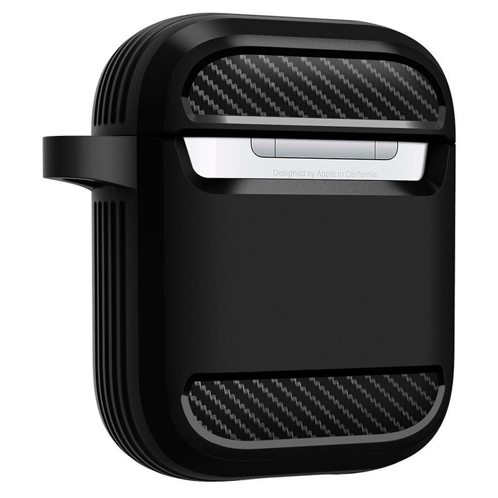 Rugged Armor Case SPIGEN Apple Airpods Black Black Case