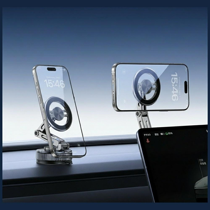 Uniwersalny uchwyt na telefon USAMS      ZJ087 magnetyczny do samochodu, domu, biura czarny