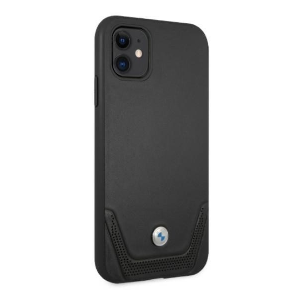 BMW Apple iPhone 11 Pouzdro perforované černé pevné Case