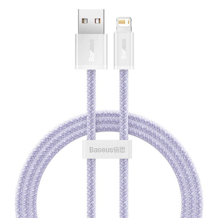 Baseus Dynamic 2 Series USB-A - Lightning 2.4A 480Mbps cable 1m purple