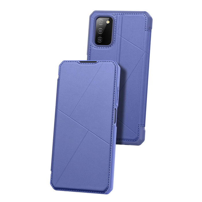Kryt DUX DUCIS Skin X Puzdro pre Samsung Galaxy A03s modrý