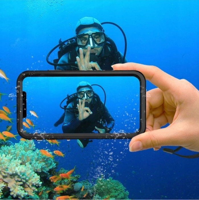 Case Tech-protect Shellbox MagSafe Ip68 iPhone 15 Pro Black Case