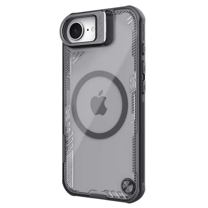 Etui Nillkin iPhone 16e Iceblade Prop Magnetic z podstawką Czarne