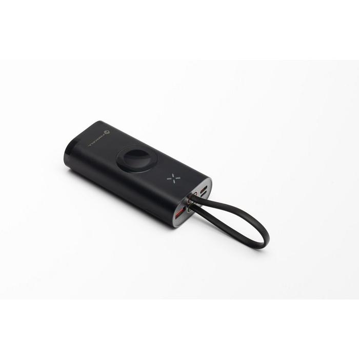 Powerbank Forcell F-Energy F10K4 PD QC3.0 3A 22,5W 10000 mAh kompatybilny z Apple Watch czarny