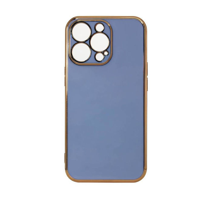 Étui de couleur d&#39;éclairage pour Xiaomi Redmi Note 11 couverture en or couverture en gel bleu