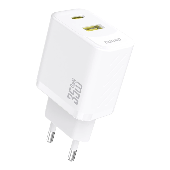 Dudao A27 MaxC 35W GaN Wandladegerät + USB-C Kabel - Weiß