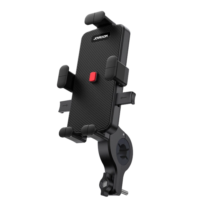 Joyroom JR-OK7 smartphone holder for motorcycle, bicycle, scooter handlebar - black